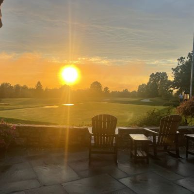 Patio Sunset