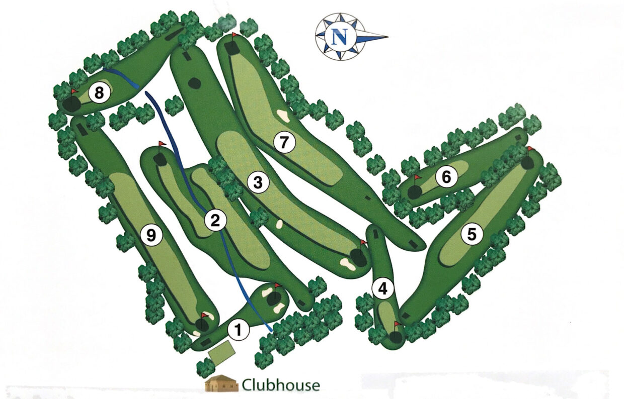 Course Layout – Pike Run Country Club